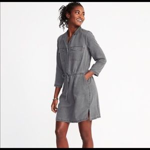 Old Navy Stencil drawstring dress